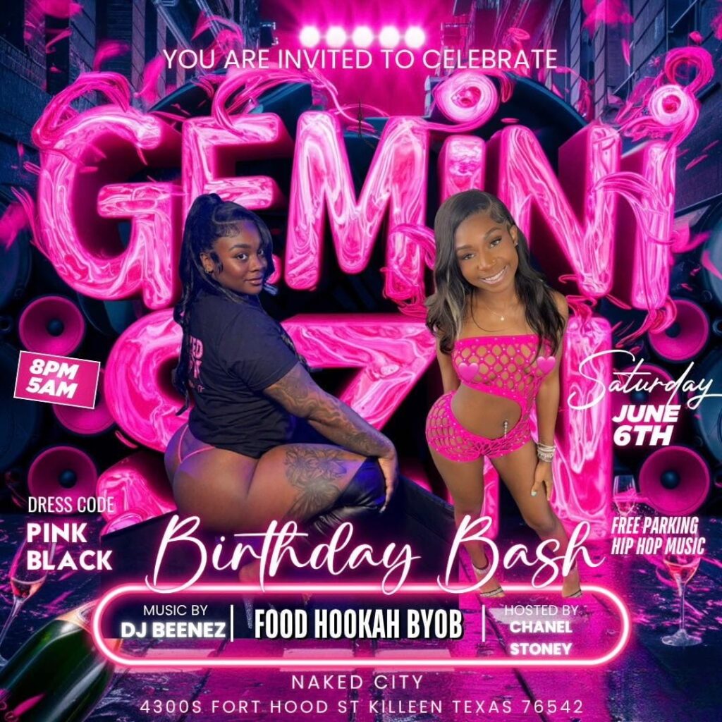 Birthday Bash Party of GEMINI SZN on 5th July