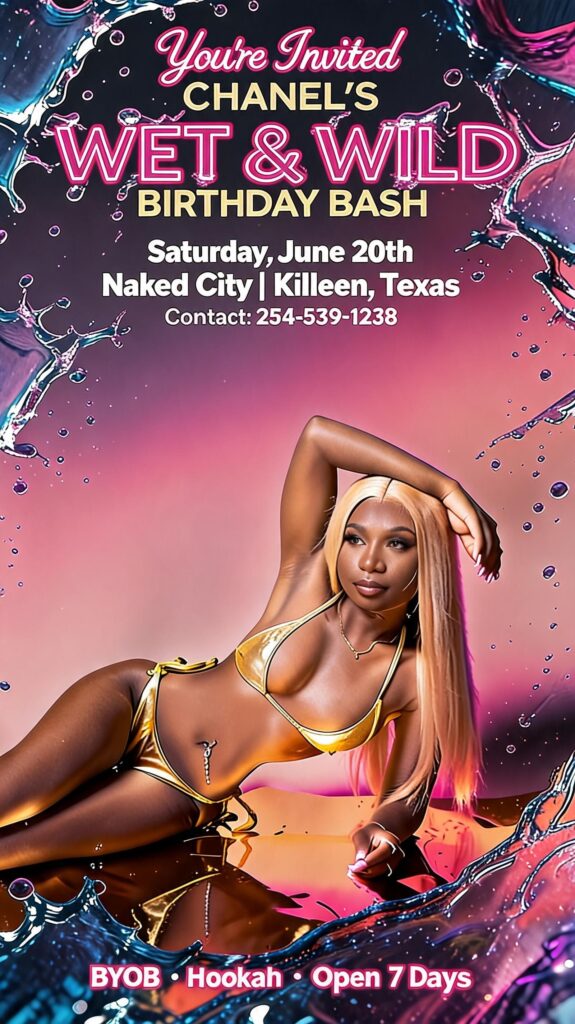 Chanels wet and Wild Birthday Bash Scaled