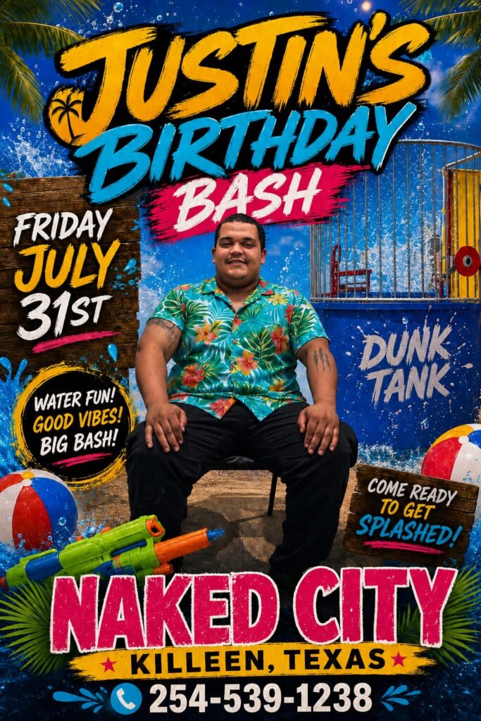 Justins Birthday Bash