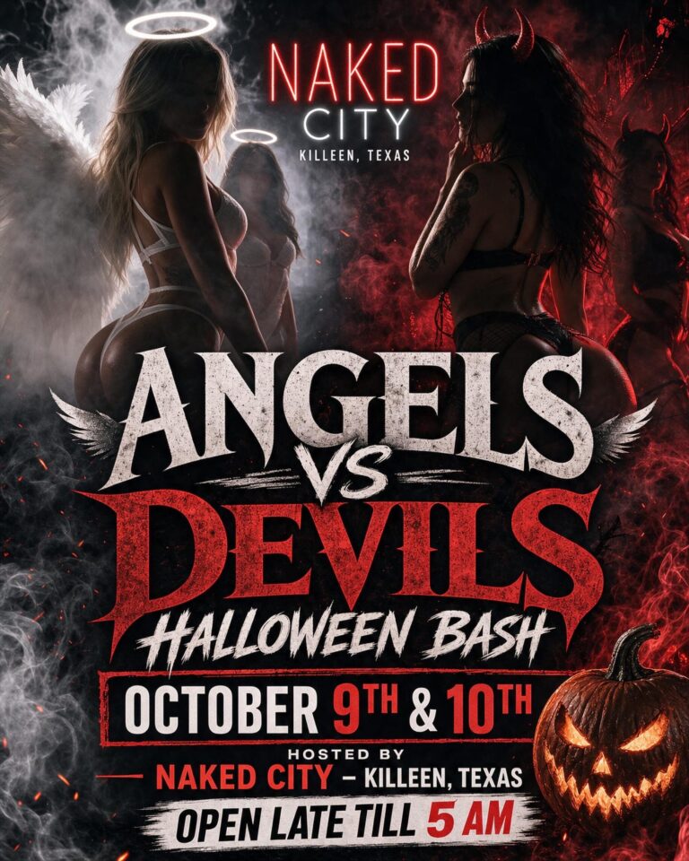 Angels and devils halloween bash