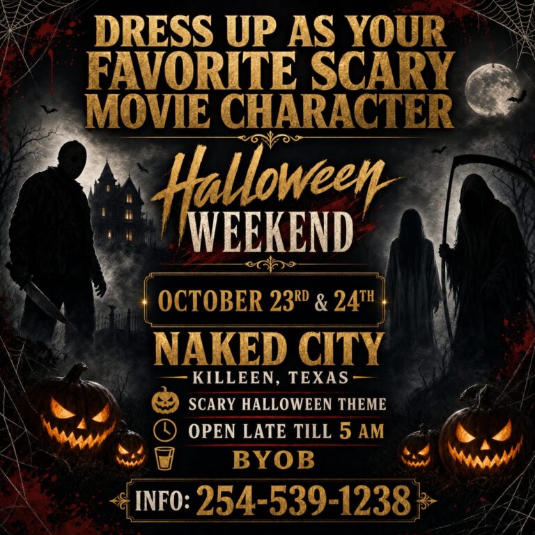 Dress up as your favourite scary movie charachter