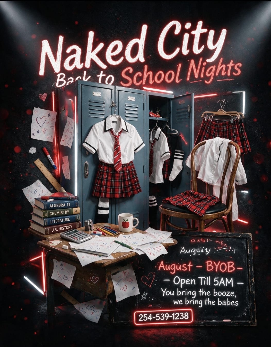 Naked city back to school night